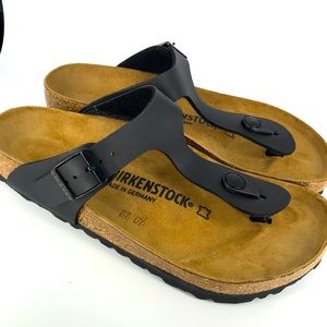 Birkenstock Gizeh black size 6 sandals